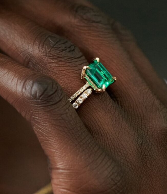 Gemstone Rings Hover